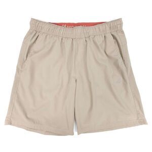 EDDIE BAUER Sweat Wicking Drawstring Tech Woven Shorts Men Medium Khaki Gorpcore